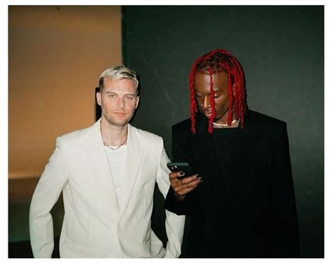 blue givenchy rapper